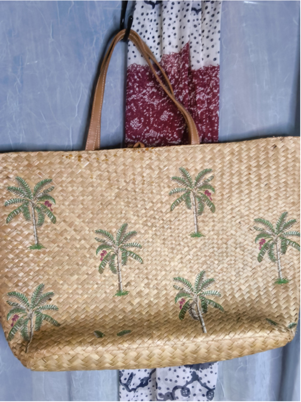 Joe Boxer wicker tote